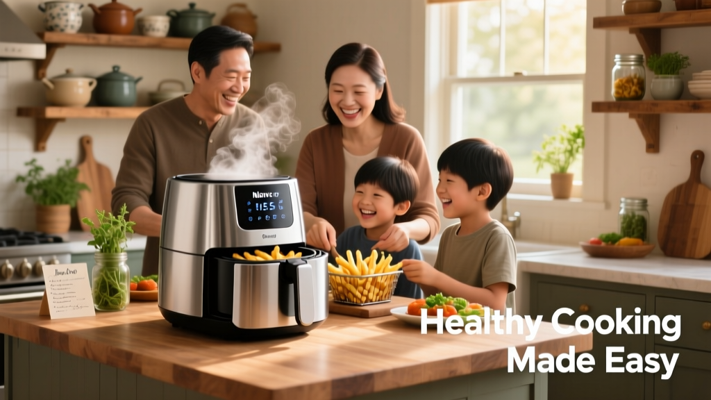 NuWave Brio 15.5 Qt Air Fryer Features Explained
