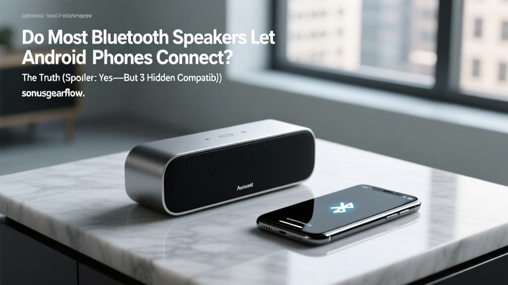Bluetooth Speakers & Android: 3 Hidden Compatibility Traps