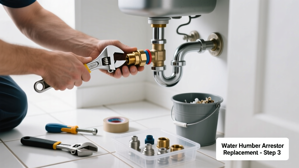 Water Hammer Fix: Replace the Arrestor Valve