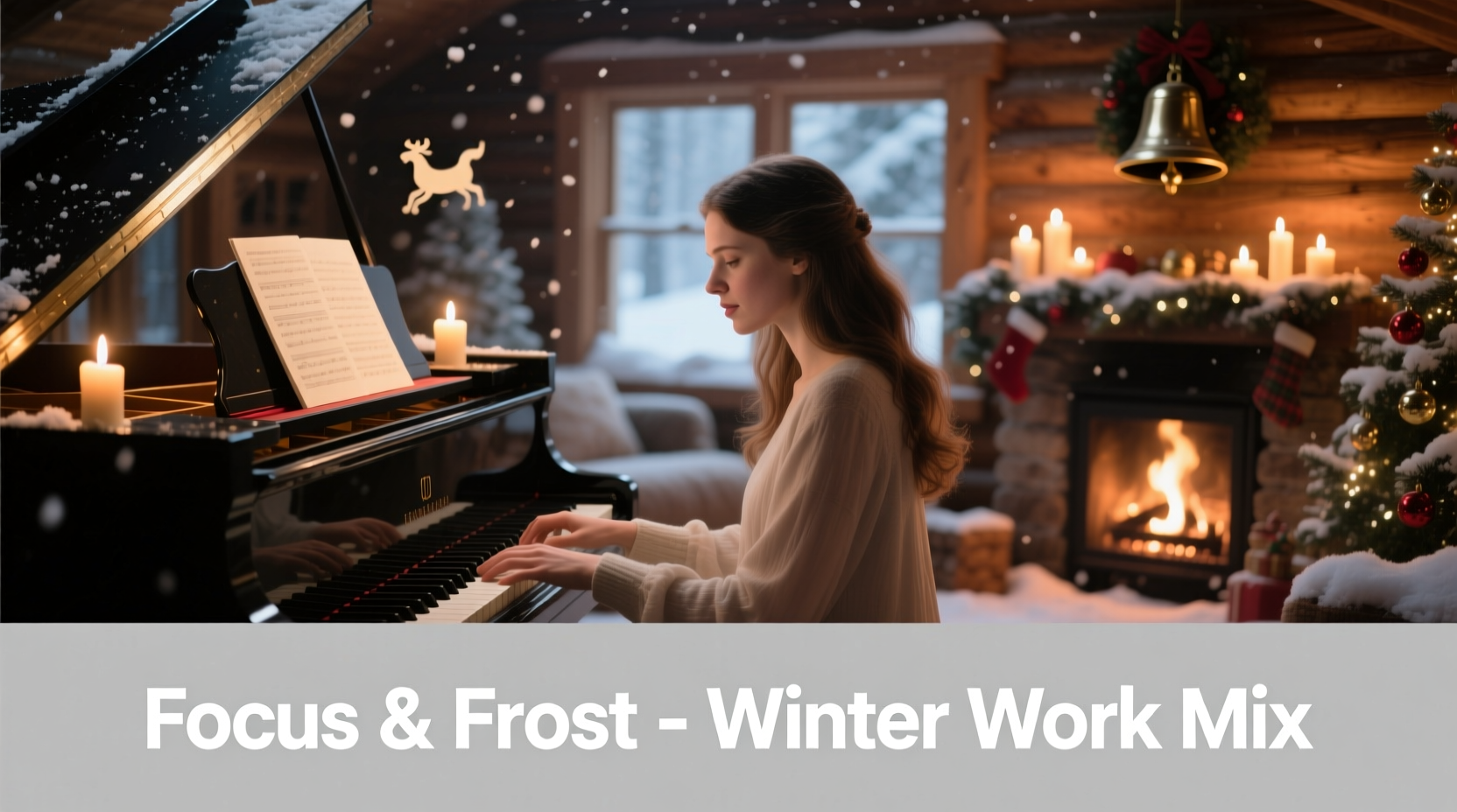 how to make a christmas playlist that boosts focus while working from home