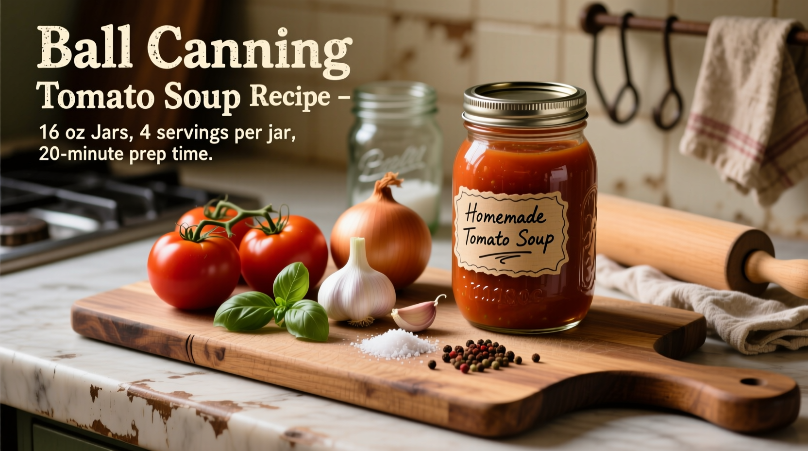 Ball Canning Tomato Soup Recipe: Safe & Delicious Home Canning