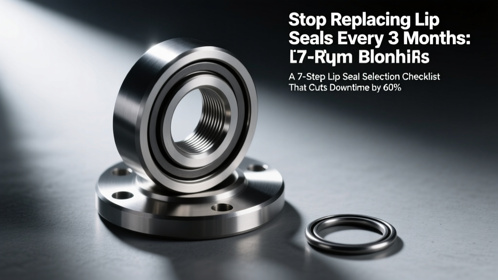 7-Step Lip Seal Checklist: Cut Downtime 68% (ISO 6194)