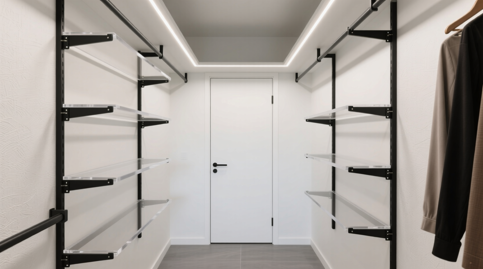 closet organization tips foldable shelves vs tiered rods