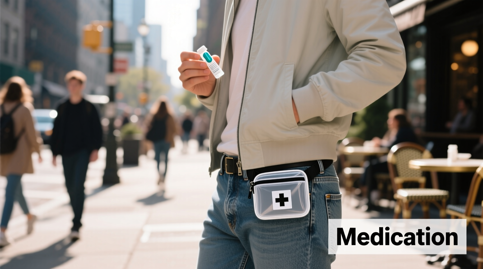 how to carry medication discreetly in public without embarrassment