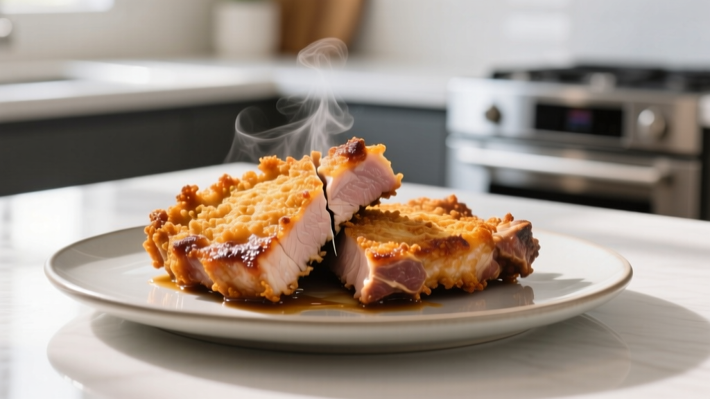 Frozen Pork Chops in Air Fryer: Crispy, Juicy & Safe
