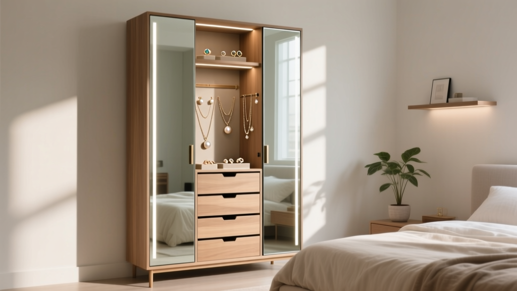 Giantex Standing Jewelry Armoire Review & Setup Guide
