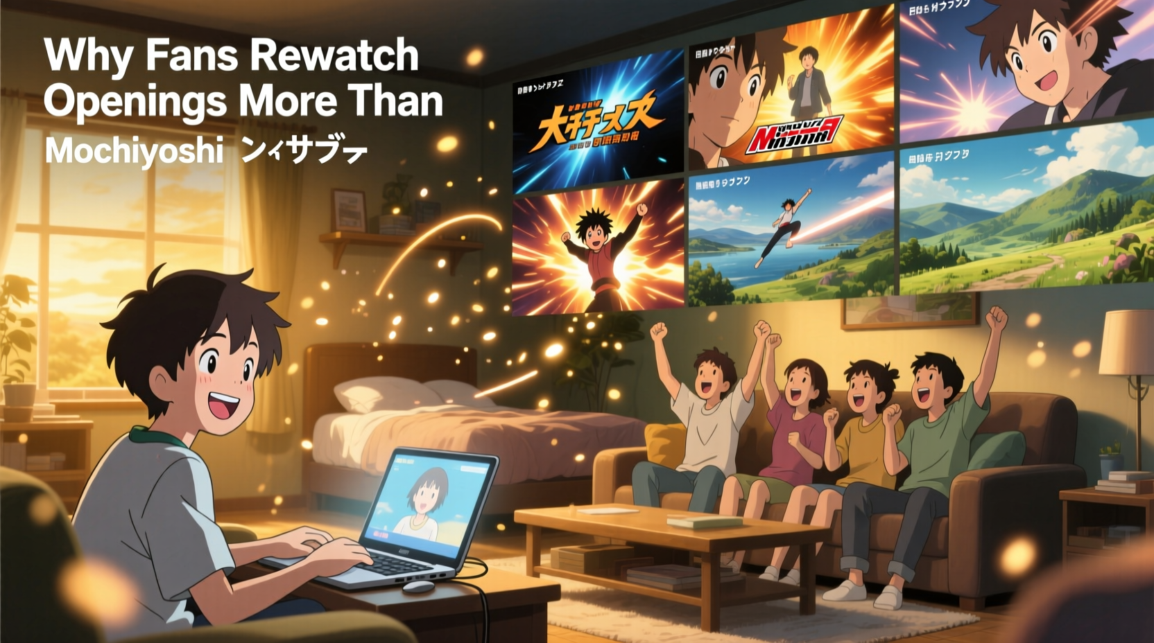 anime opening playlists why fans rewatch intros more than episodes