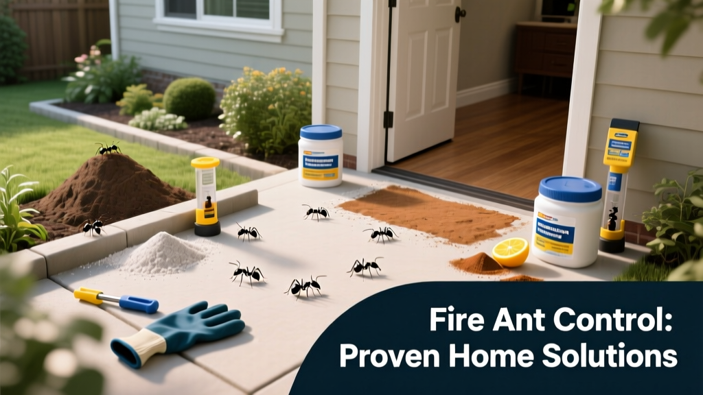 How to Get Rid of Fire Ants: Yard & Home Solutions