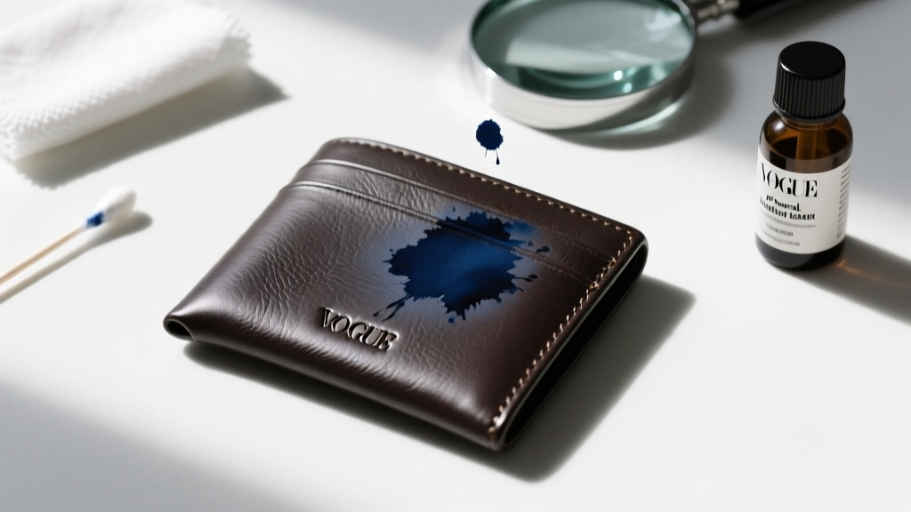 How to Remove Ink Stains from a Leather Wallet