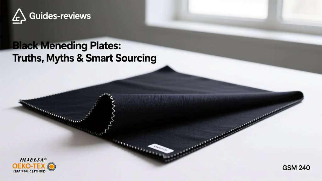 Black Mending Plates: Truths, Myths & Smart Sourcing
