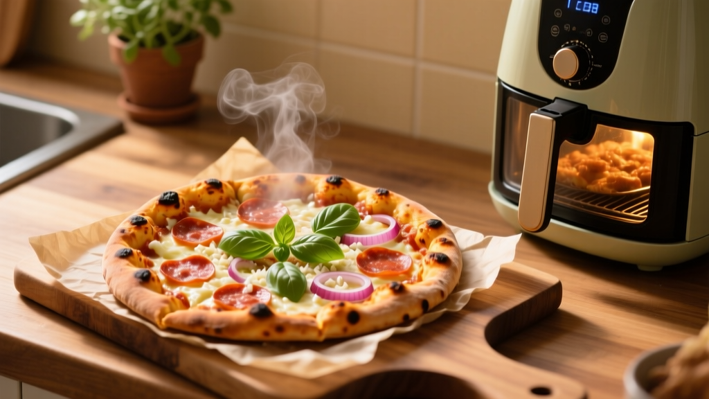 How to Air Fry Frozen Pizza Thin Crust Perfectly