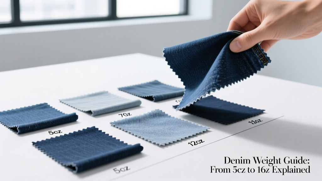 Denim Weight Guide: From 5oz to 16oz Explained