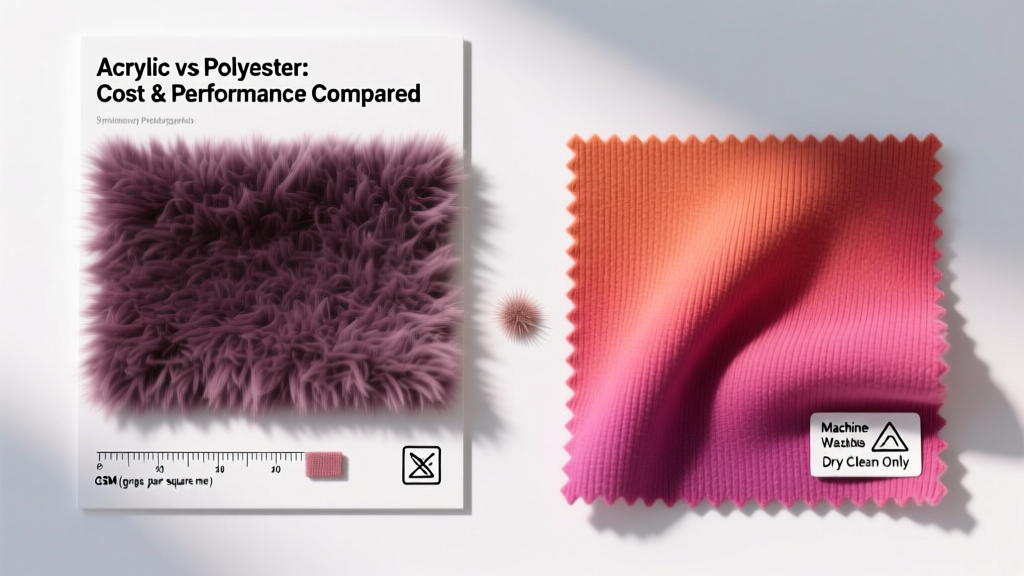 Acrylic vs Polyester: Cost & Performance Compared