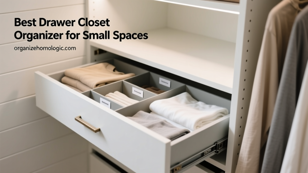 Best Drawer Closet Organizer for Small Spaces