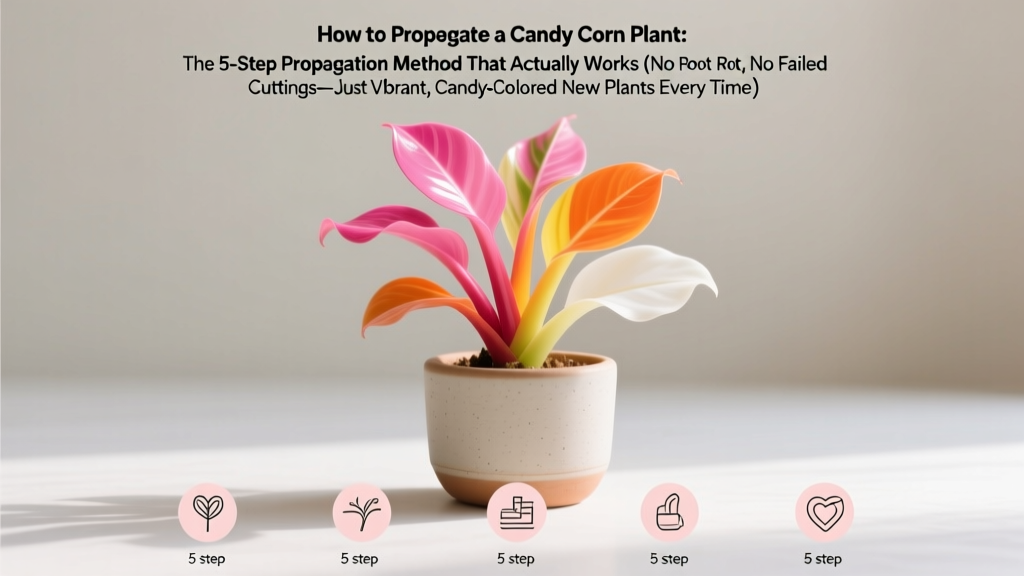Candy Corn Plant Propagation: 5-Step Method (2026)