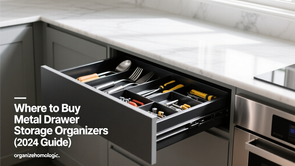 Where to Buy Metal Drawer Storage Organizers (2024 Guide)