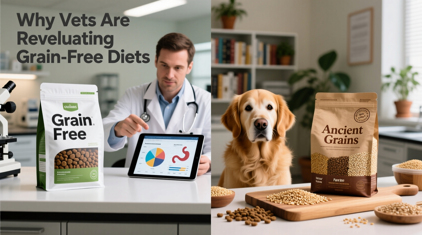 Curated visual reference: Gallery Detail: Grain Free Dog Food Vs Ancient Grains Why Vets Are