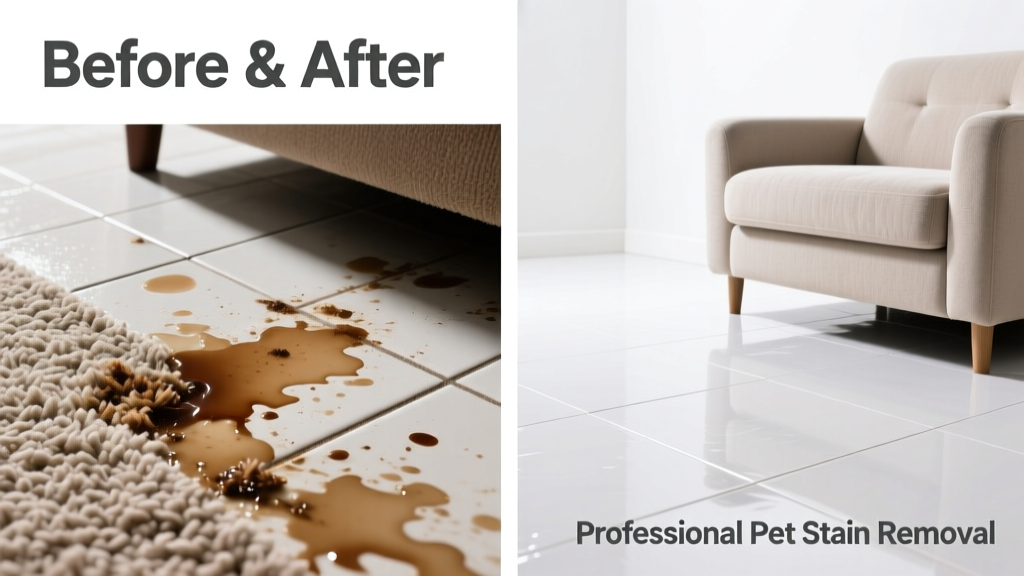 How to Remove Pet Stain from Carpets, Upholstery & Hard Floors