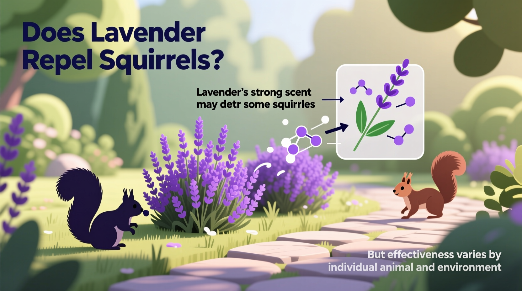 Does Lavender Repel Squirrels? | TheHomeSprouts
