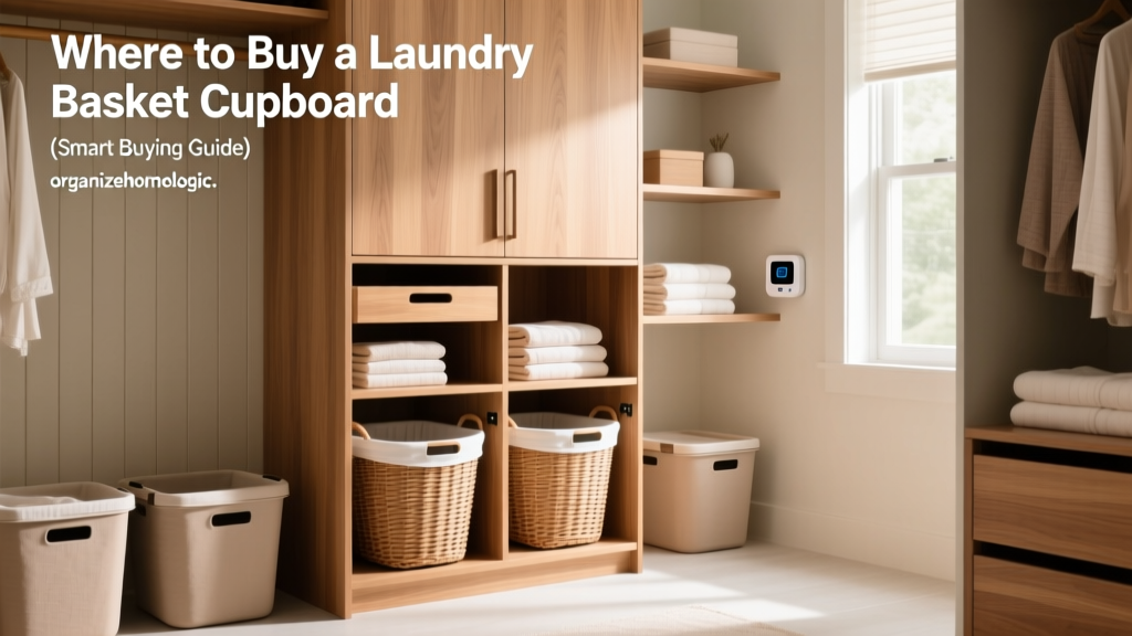 Where to Buy a Laundry Basket Cupboard (Smart Buying Guide)