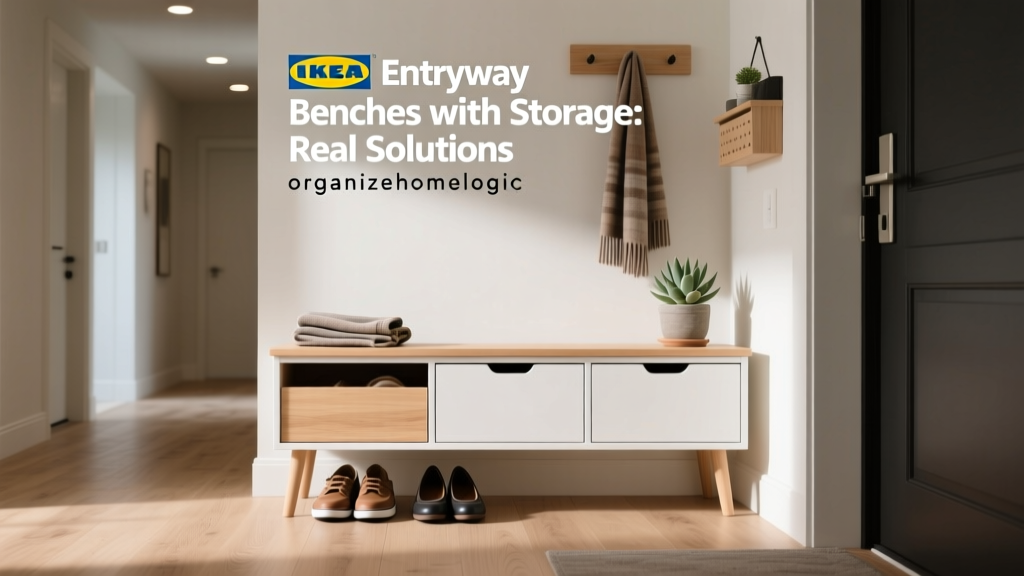 IKEA Entryway Benches with Storage: Real Solutions