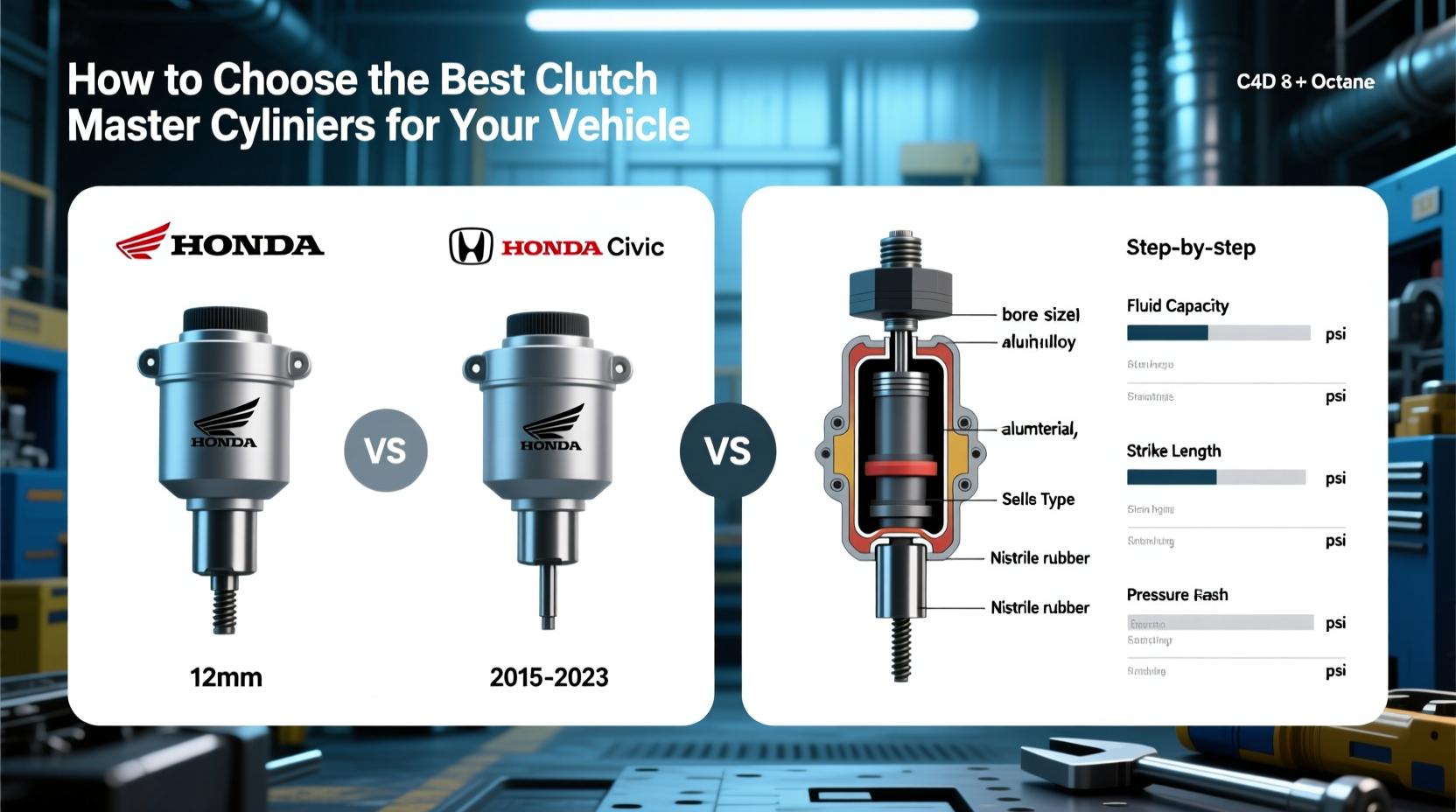 How to Choose the Best Clutch Master Cylinders for Your Vehicle
