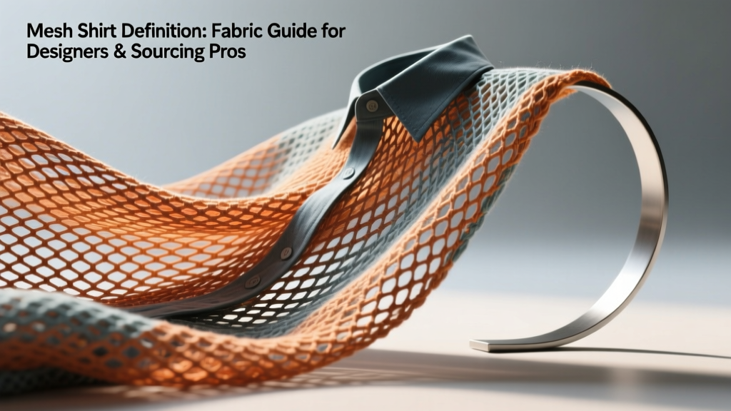 Mesh Shirt Definition: Fabric Guide for Designers & Sourcing Pros