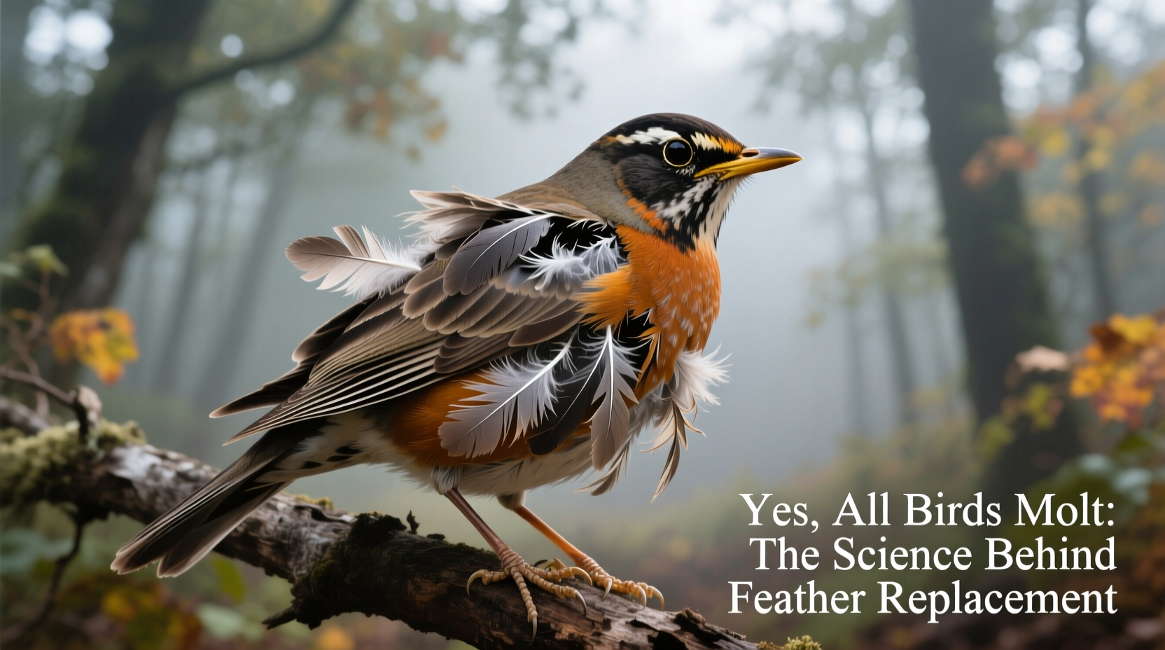 Yes, All Birds Molt: The Science Behind Feather Replacement