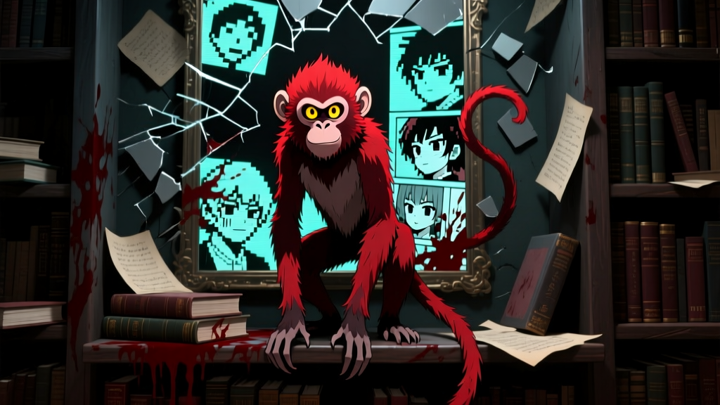 Evil Red Monkey: The Crimson Primate That Haunts Every Screen, Page, and Shelf
