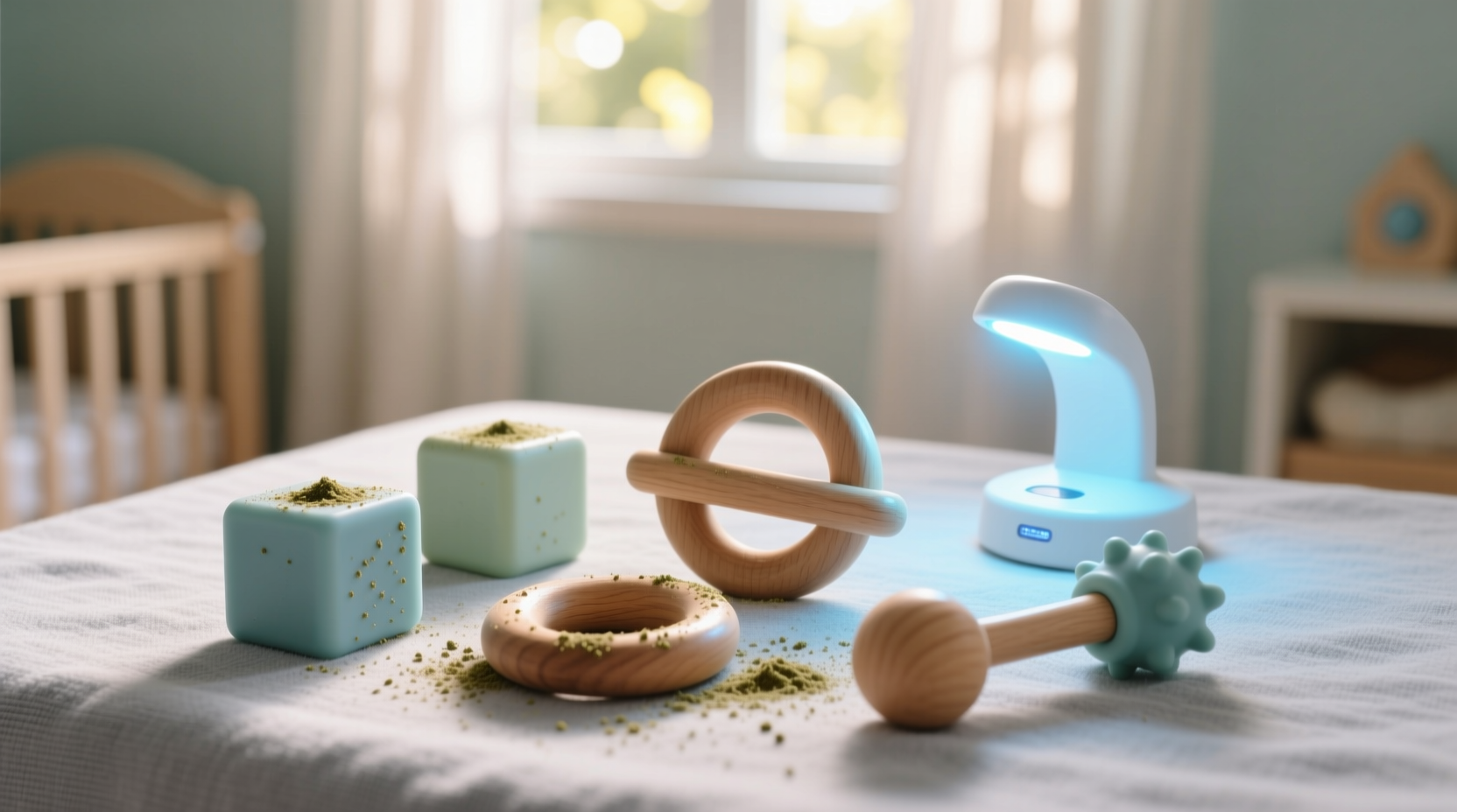 eco friendly toy sanitization with neem uv