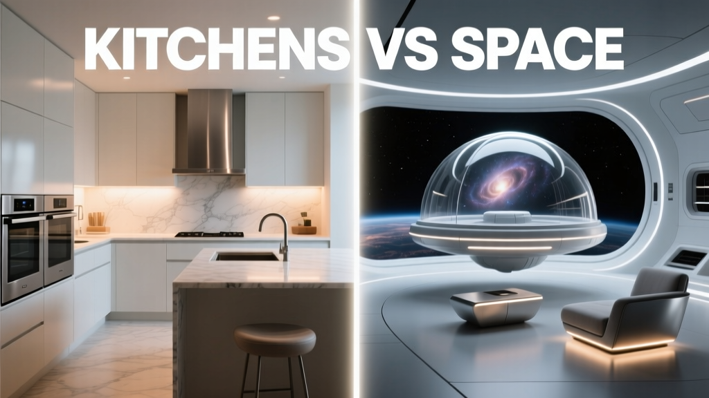 Kitchens vs Space: How Square Footage, Layout Efficiency, and Smart Design Shape Real-World Functionality