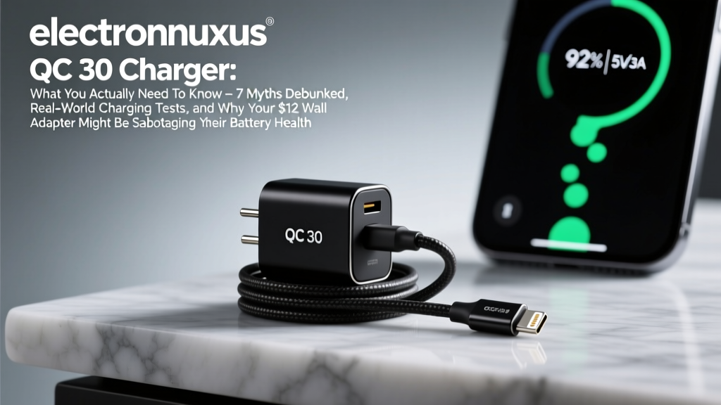 QC 30 Charger What You Actually Need To Know: 7 Myths Debunked, Real-World Charging Tests, and Why Your $12 Wall Adapter Might Be Sabotaging Your Battery Health