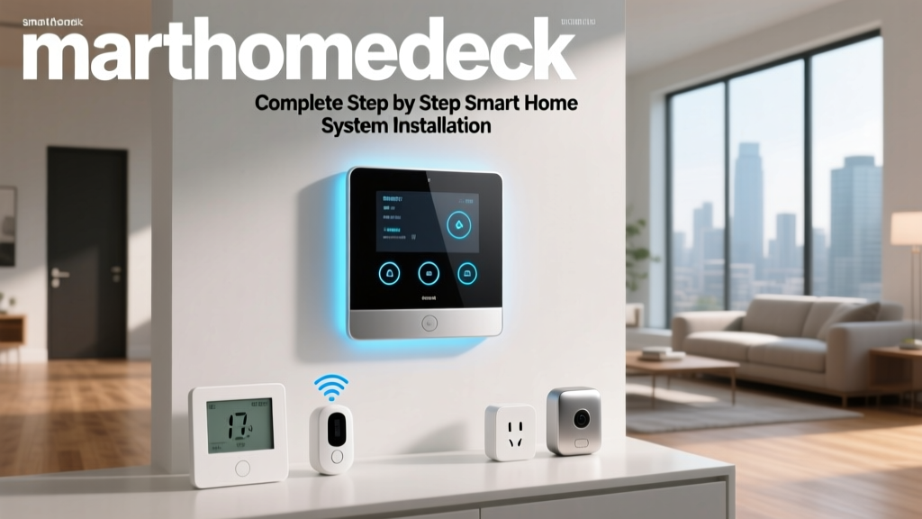 Complete Step by Step Smart Home System Installation