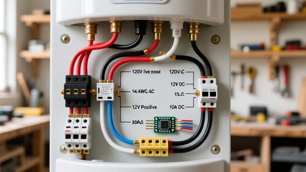 RV Electric Water Heater Wiring: 120V AC & 12V DC Guide