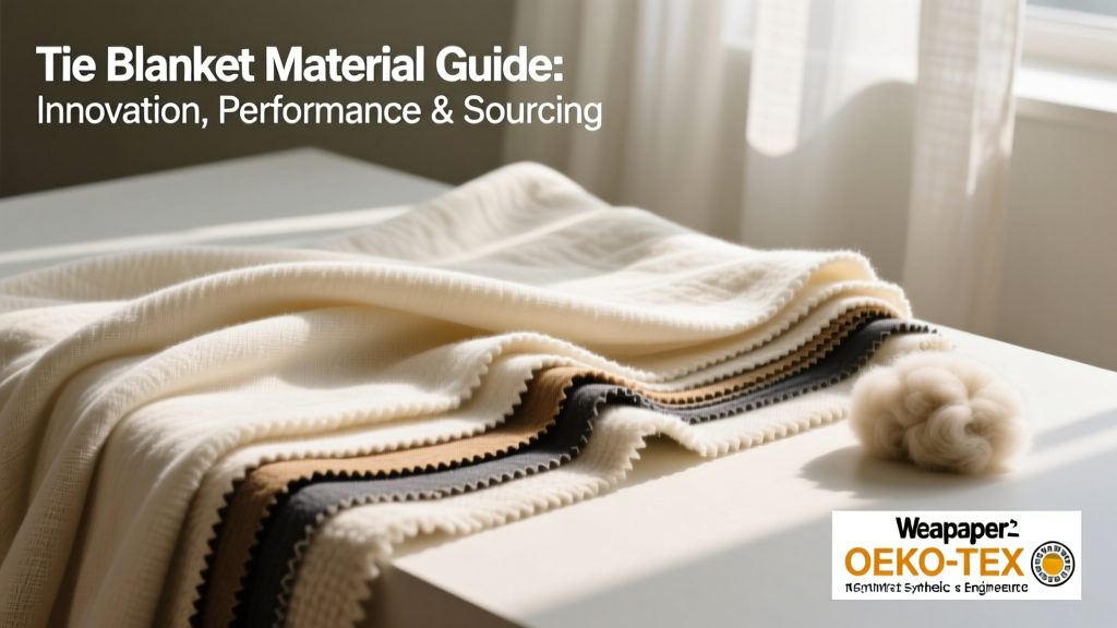 Tie Blanket Material Guide: Innovation, Performance & Sourcing