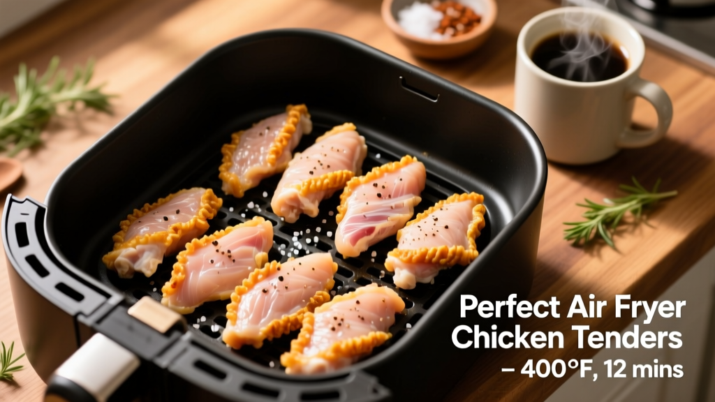 How to Air Fry Uncooked Chicken Tenders Perfectly