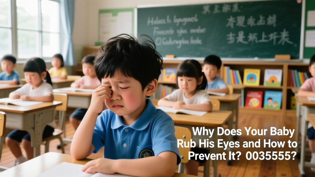 Why Does Your Baby Rub His Eyes — And How to Prevent It Safely and Effectively