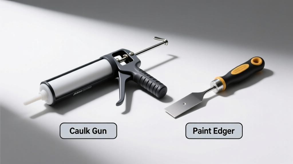 Caulk Gun vs Paint Edger: Which Tool Fits Your Project?