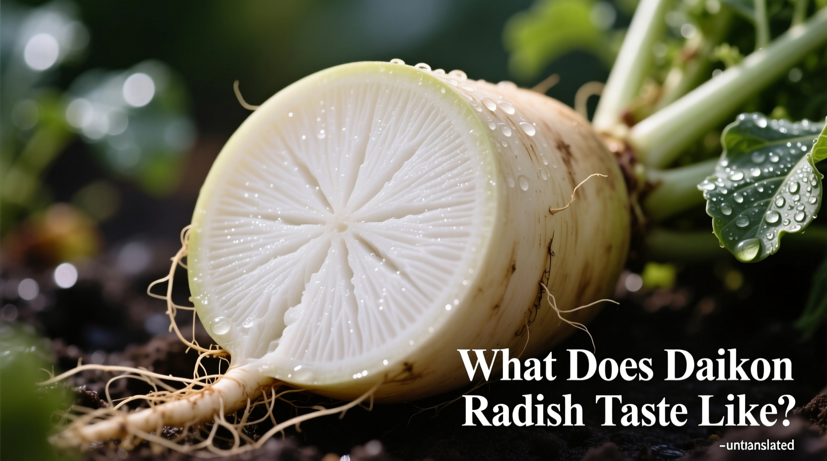 Daikon Radish Taste: Mild, Crisp & Refreshing Flavor Explained