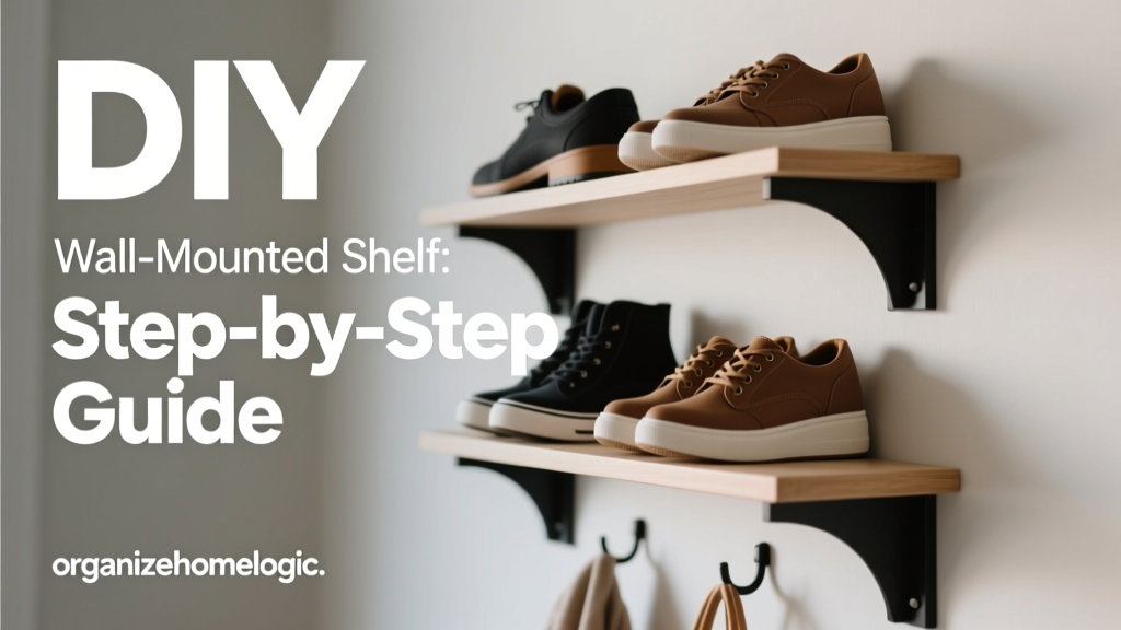 DIY Wall-Mounted Shoe Shelf: Step-by-Step Guide