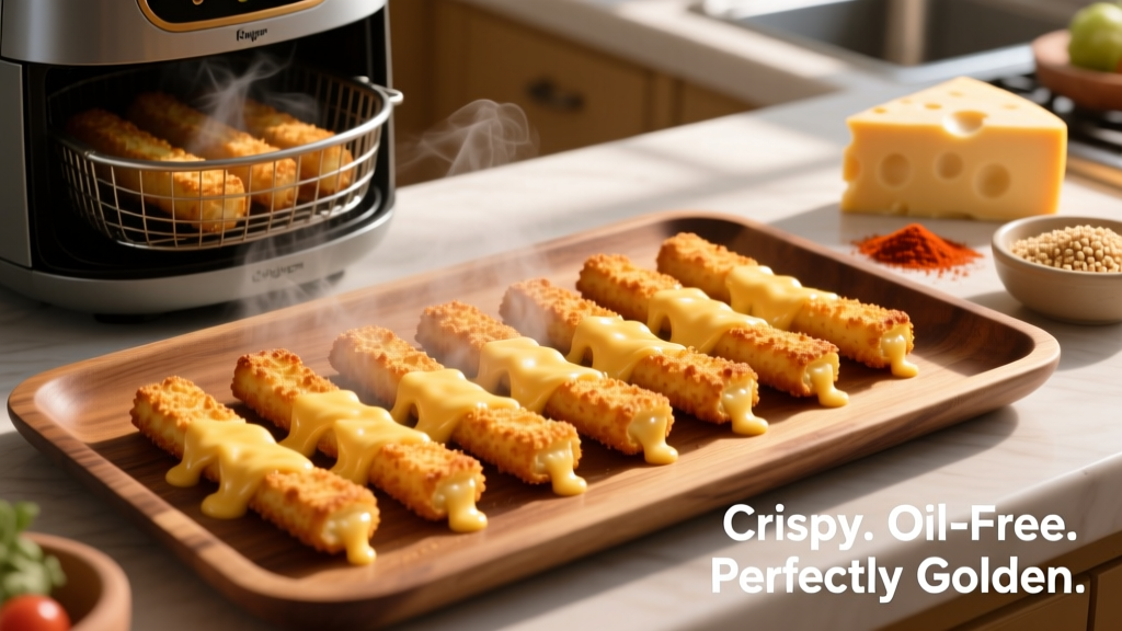 Kroger Cheese Sticks in Air Fryer: Crispy & Oil-Free