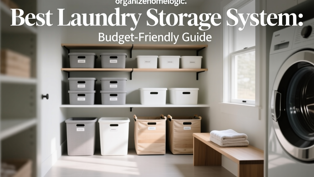 Best Laundry Storage System: Budget-Friendly Guide