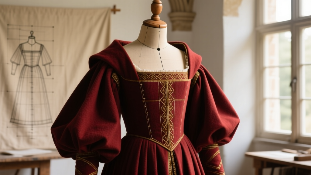 15th-Century Burgundian Houppelande Sewing Guide for 2026