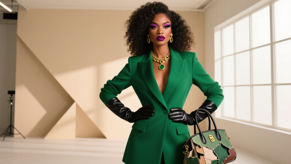 How to Do Mob Wife Makeup: Glam, Grit & Green Beauty