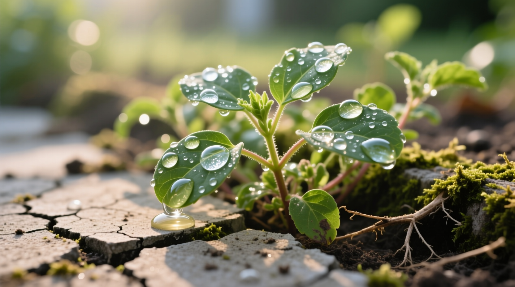 how to kill weeds with dish soap