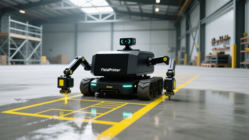 How to Set Up and Calibrate a Site Print Robot for Layouts
