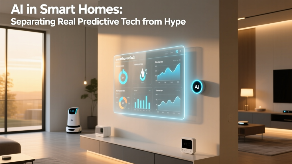 AI in Smart Homes: Separating Real Predictive Tech from Hype