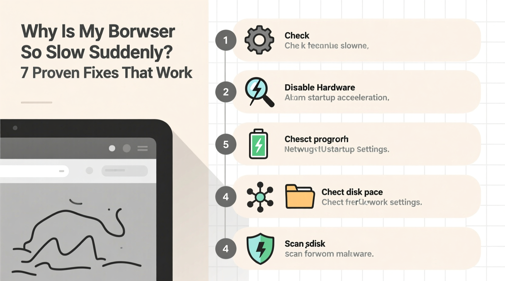 why is my browser so slow suddenly troubleshooting steps that work