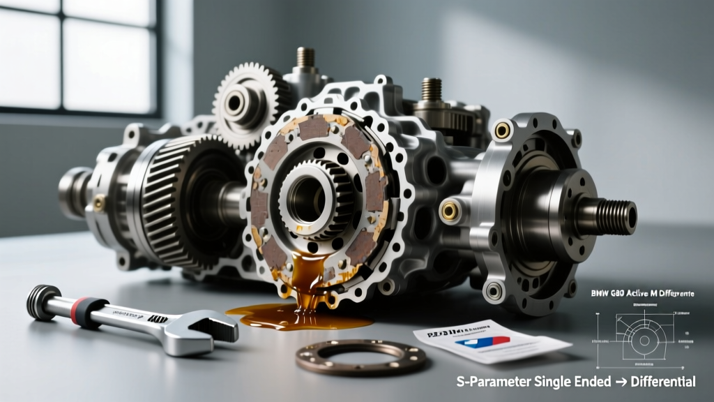 Diff Leak Repair & S-Parameter Single Ended to Differential Conversion