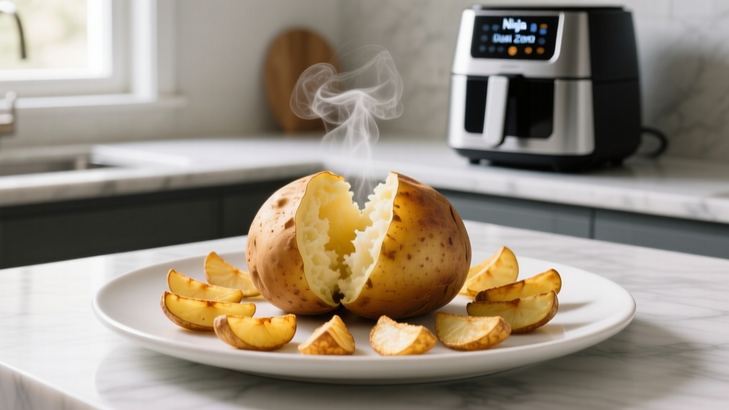 Jacket Potatoes in Ninja Dual Zone: Crispy & Fluffy